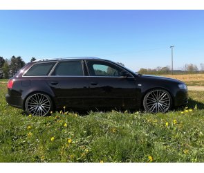 KW Gewindefahrwerk  V3 Inox (mit Druck- & Zugstufendämpfung) für Audi A4 Typ 8ED/B7 (Avant) 